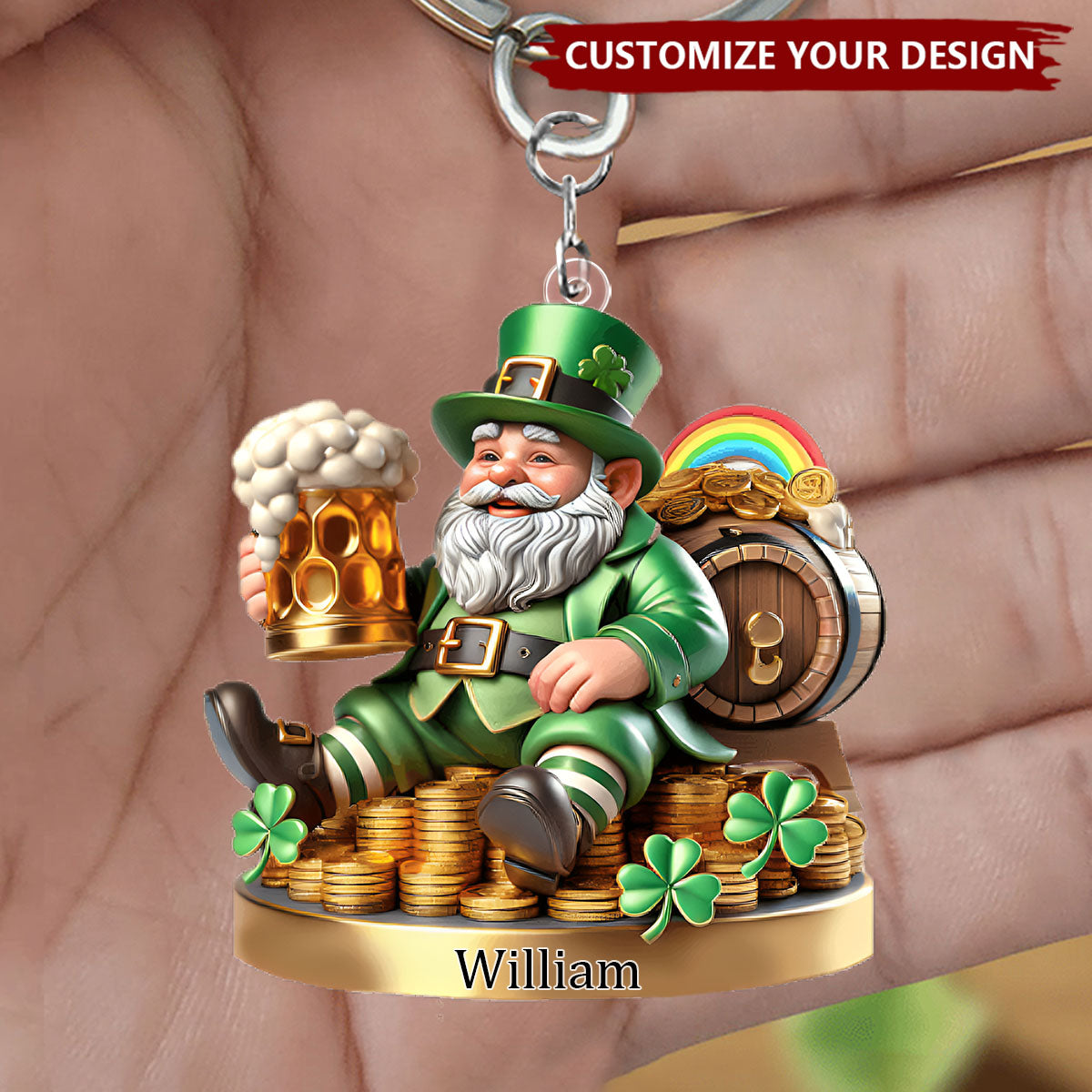 Custom Name Ireland Gift