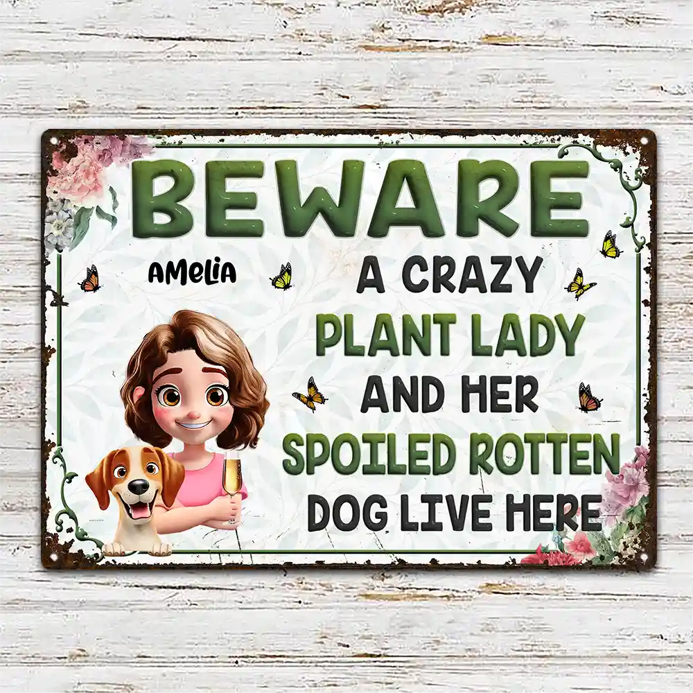 A Crazy Plant Lady & Her Spoiled Rotten Dogs Live Here Gardening