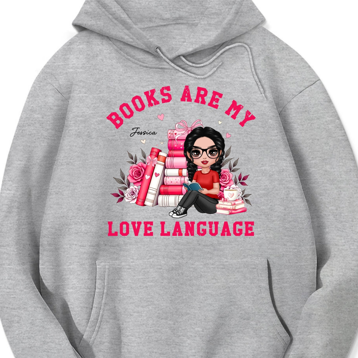 Books Are My Love Language Valentine's Day Gift For Book Lover