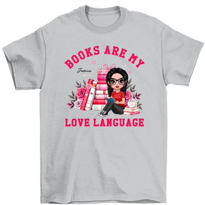 Books Are My Love Language Valentine's Day Gift For Book Lover