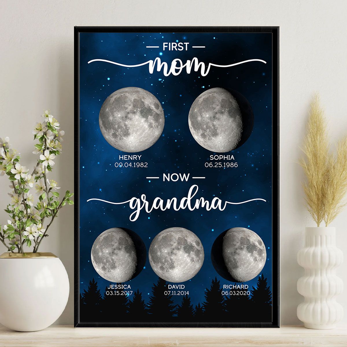 Galaxy Night First Mom Now Grandma