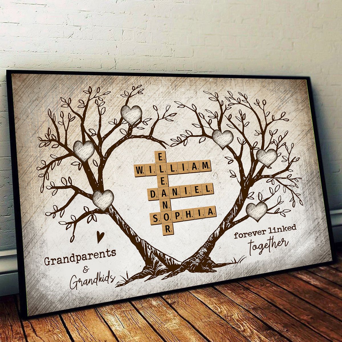 Grandparents & Grandkids Forever Gift For Grandparents