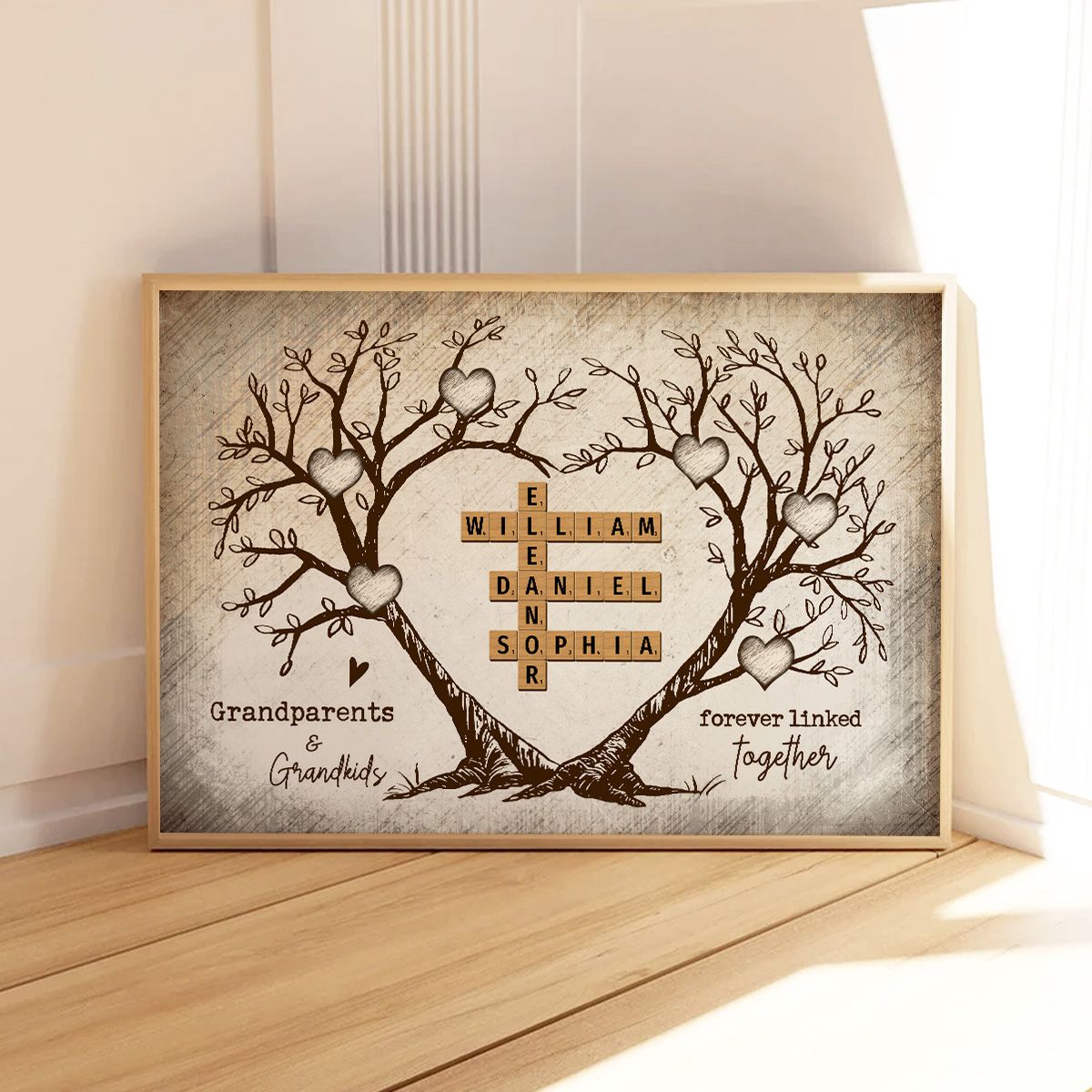 Grandparents & Grandkids Forever Gift For Grandparents