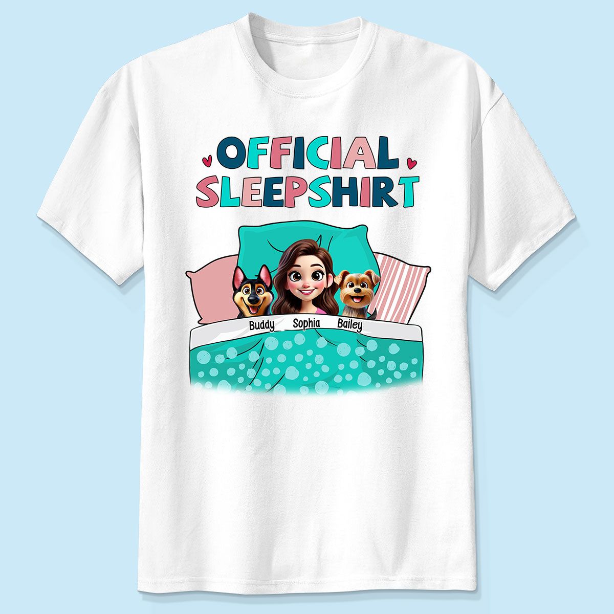 My Official Sleepshirt 3D Cute Dogs