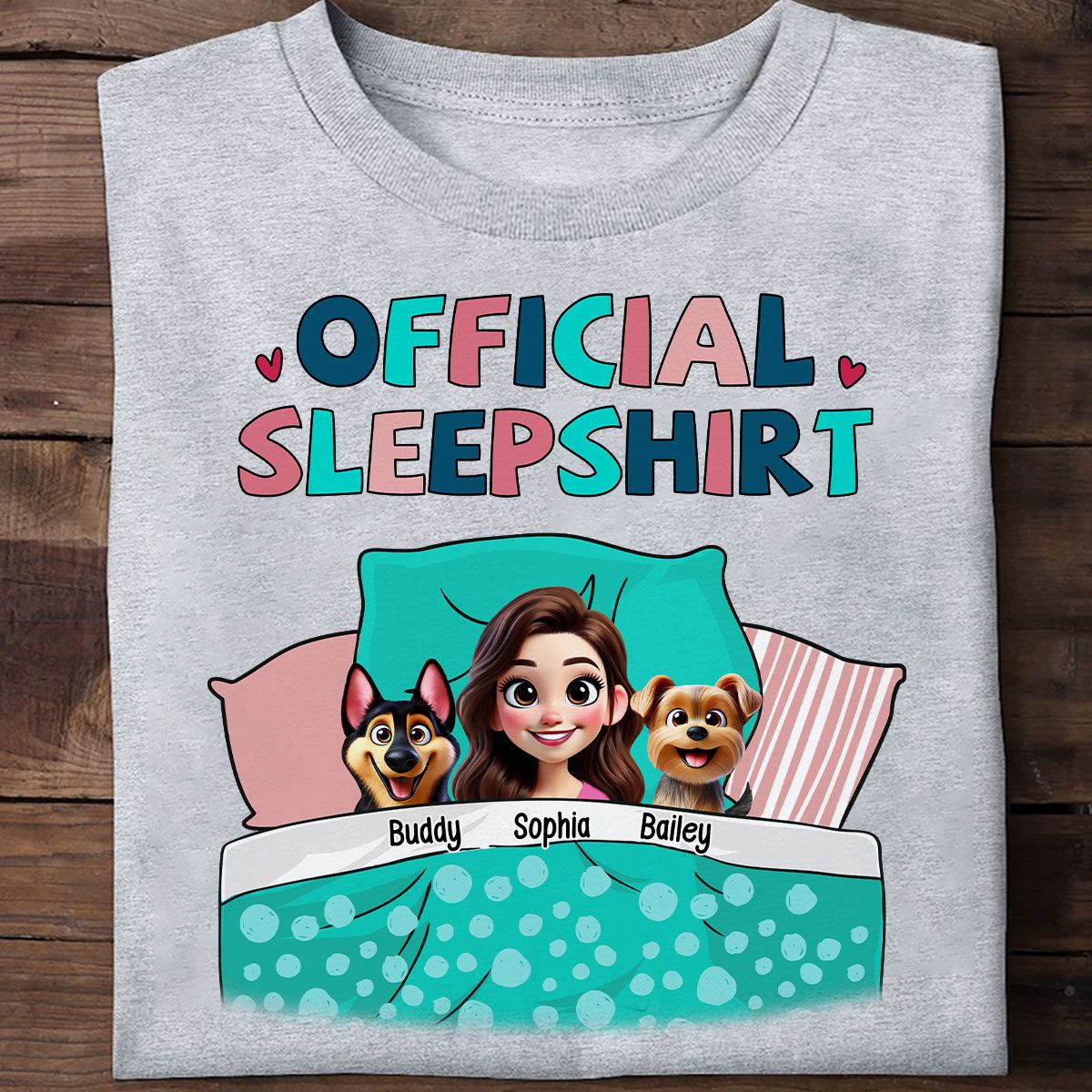 My Official Sleepshirt 3D Cute Dogs