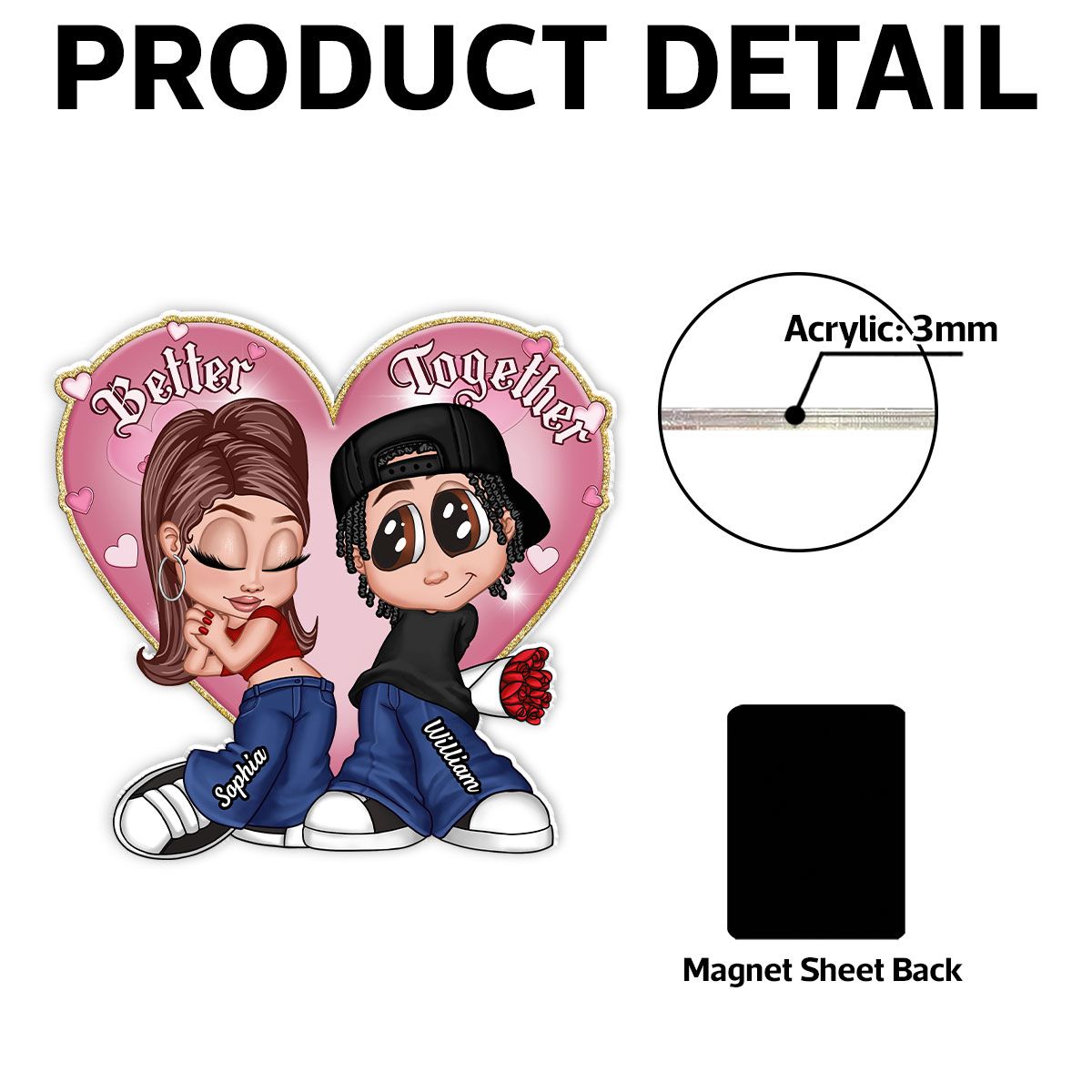 Be Mine Y2K Chicano Style Couple Valentine's Day Gift